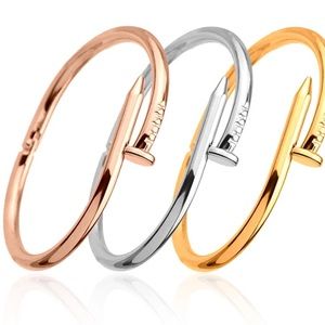 3 Stainless Steel Screw Bracelet  @Kate_lenz